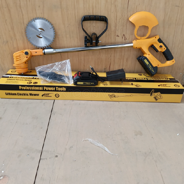 Portable 21V Cordless Brush Cutter 21V Lithium Batteries - Kreatives.co.ke