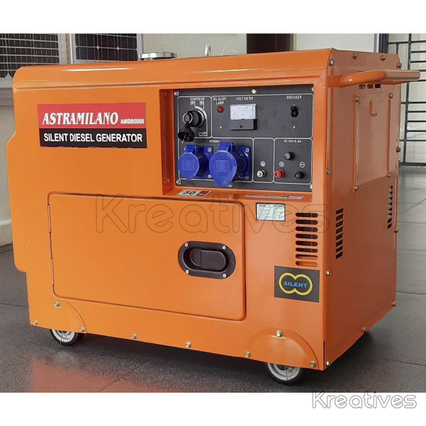 ASTRAMILANO  10.0kva Diesel Silent Generator Singe Phase