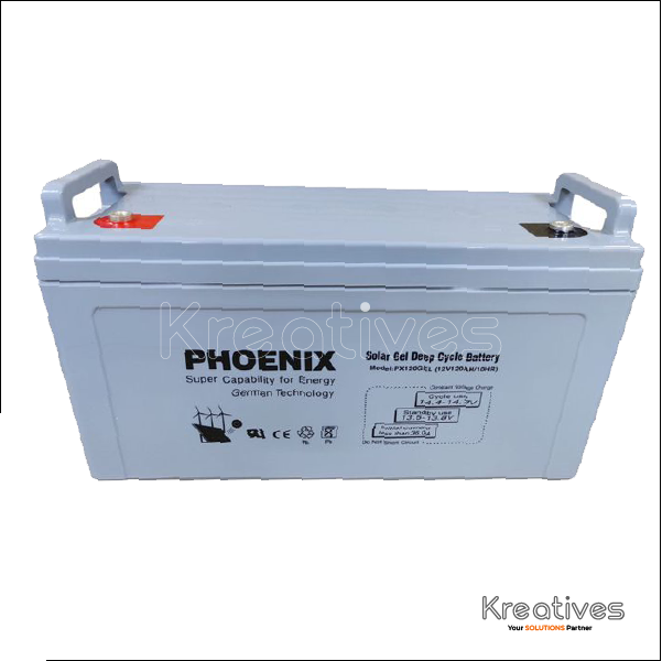 Phoenix 12V 120Ah Lead Sealed maintenance free battery