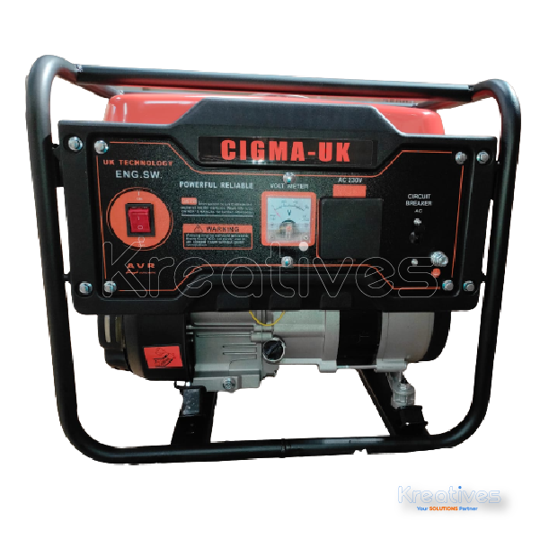 Cigma UK 4000Watts Manual start Petrol Generator