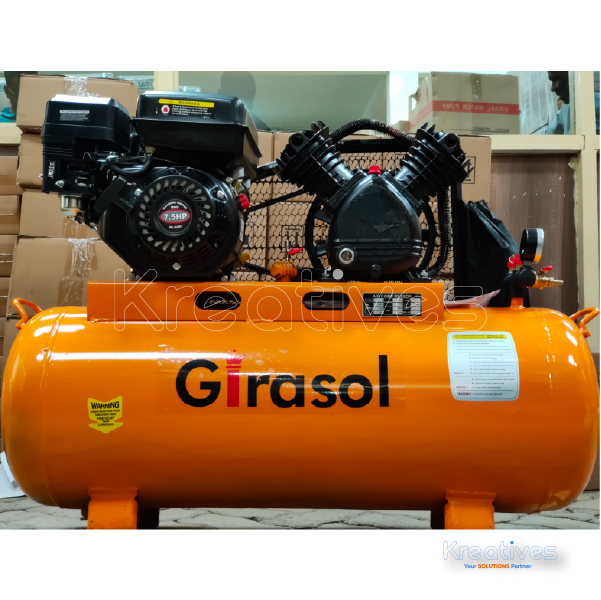 Girasol 65L Air Compressor Petrol Powered 7.5HP