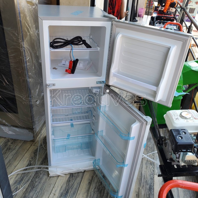 Premier Solar DC 128Ltrs fridge double door