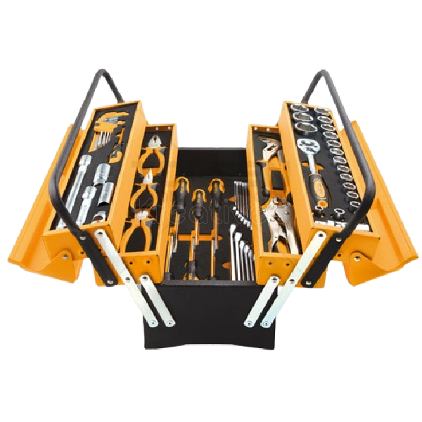 Tolsen Tool Boxe 5 Tray 60Pcs Tool Sets - Premium Quality with 24-Month Warranty