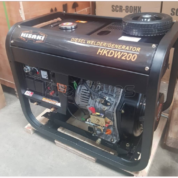 Hisaki 9.0Kva 2in1 Diesel Welding Generator
