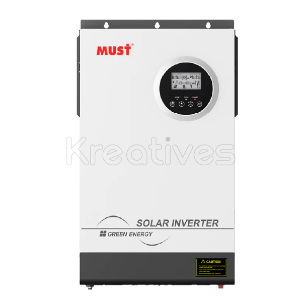 Must 5.2Kva Pro 48V 100A 450VDC Hybrid MPPT Solar Inverter - PV18-5248 Pro