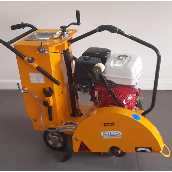 Aico Japan 18-Inch Concrete Cutter with Honda GP160 Engine – Precision Cutting with 24-Month Warranty