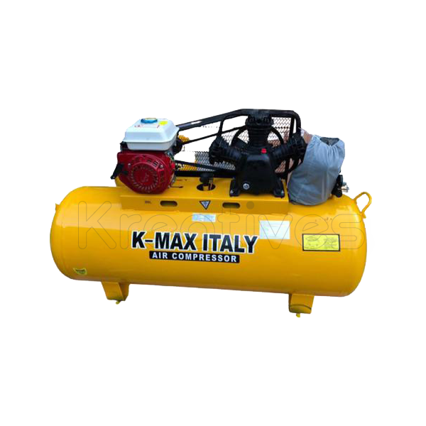KMAX Italy 200L Air Compressor Petrol Powered