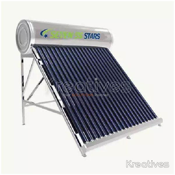 200 Litres Non Pressurised SEVEN SS STARS Solar Water Heater