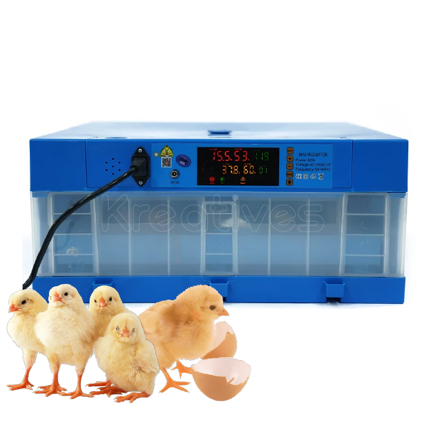 64 Chicken Incubator Solar/ Electric with Roller NFL-64