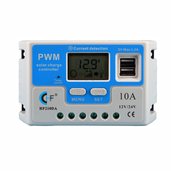 Phoenix 10Amps Digital PWM solar charge controller - 12V/24V Charge Control