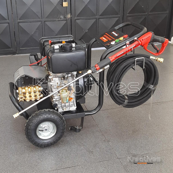 Hisaki Japan Diesel 3450PSI Keystart High Pressure Car wash Machine 15D28-7A