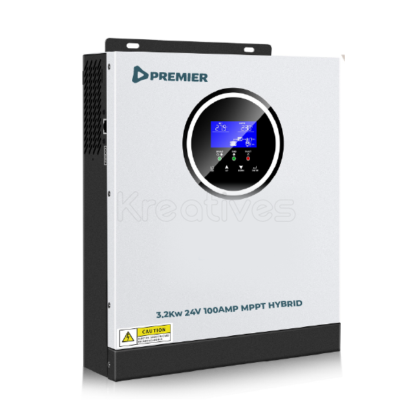 Premier 3200Watts 100A MPPT 24V Hybrid Inverter - 3.2kW Hybrid Inverter