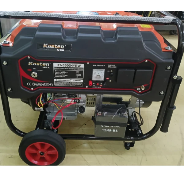 Kasten USA 6Kva Petrol generator key Start With wheels