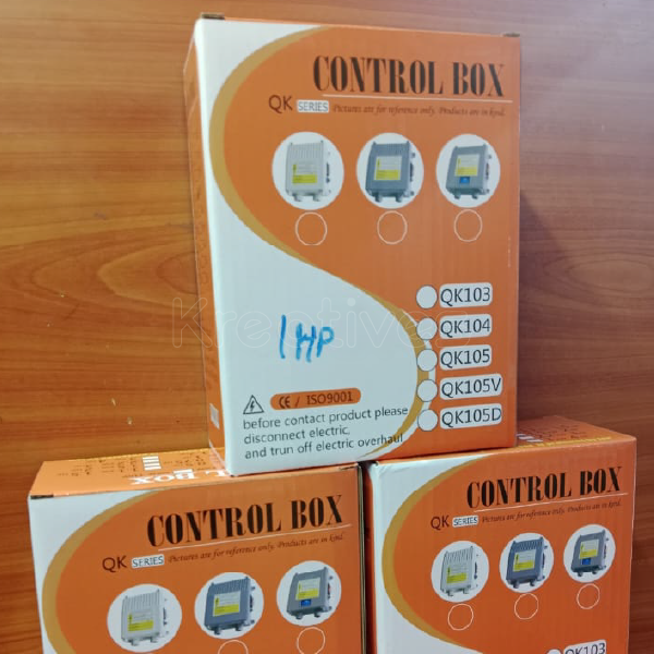Electric 1.0HP 0.75Kw Well Pump Control Box
