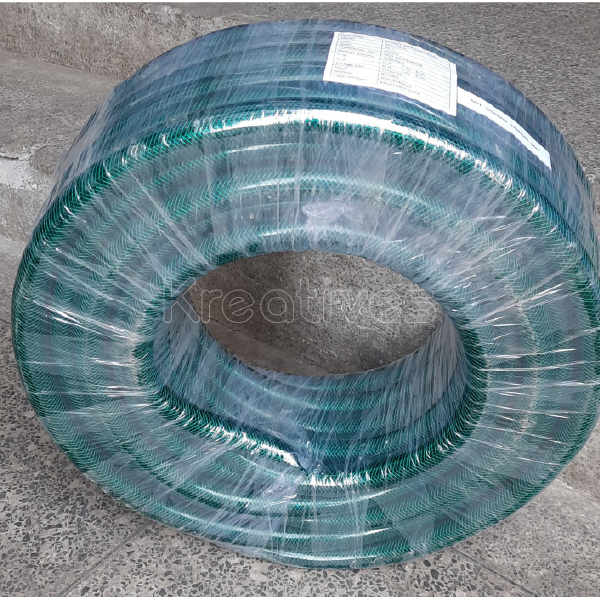 Green Braided Hose pipe 1.0" 50Mtrs Roll
