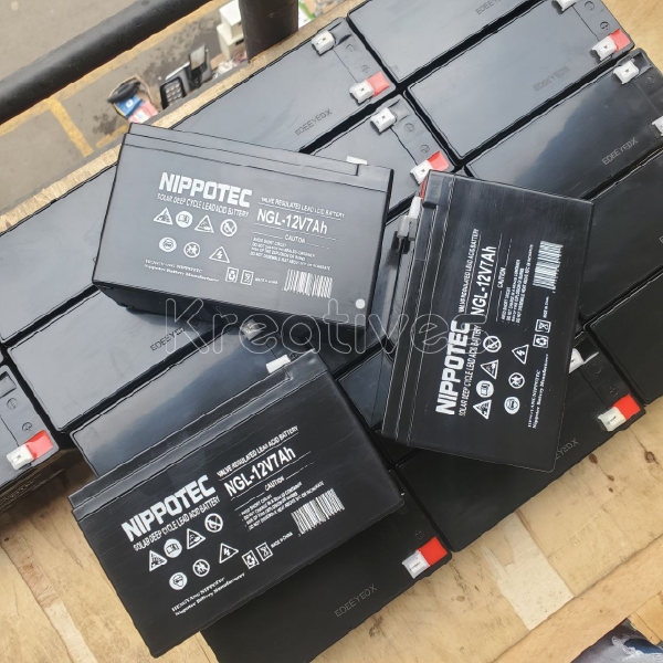Nippotech 12V 7Ah Lead Sealed maintenance free battery
