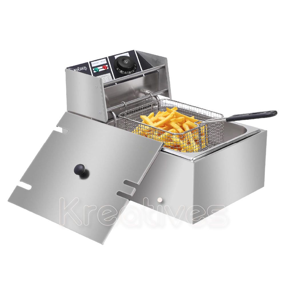 Electric Deep Fryer 6Ltrs Commercial