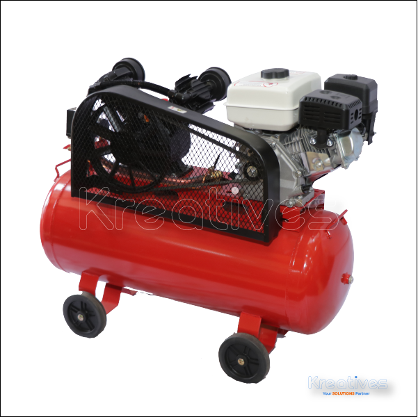 Lenhard Germany 300L 6.5HP Petrol Air Compressor