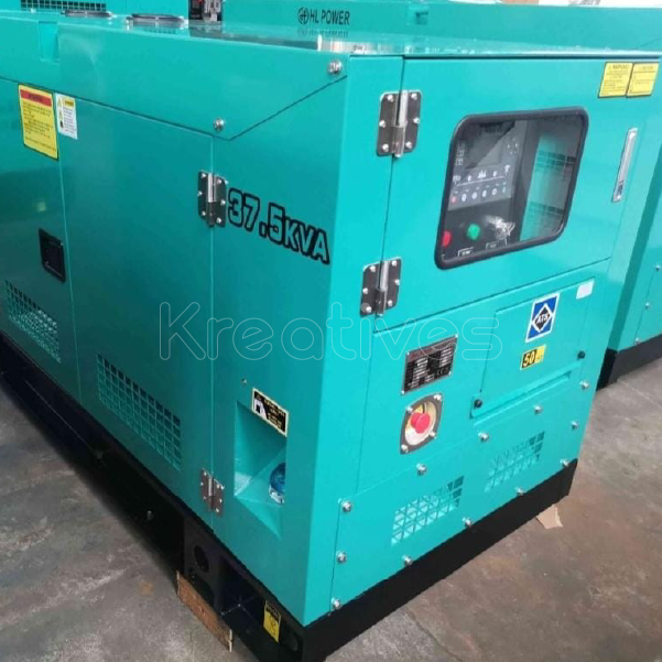 HL Power UK Water Cooled 37.5kva Diesel 3 Phase with inbuilt ATS