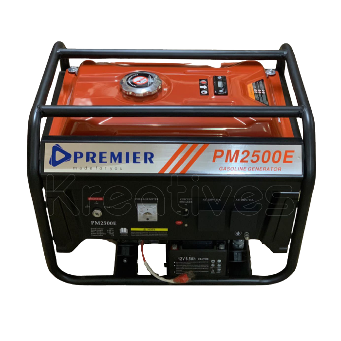 Premier 3.5kva Key start Petrol Generator