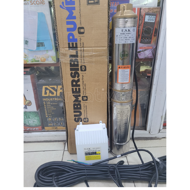0.5HP 50M Submersible Electric Pump 3000L/H