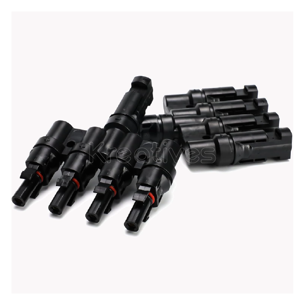 Solar MC4 Branch T4 Connectors (4 to 1) - 4Solar Connector
