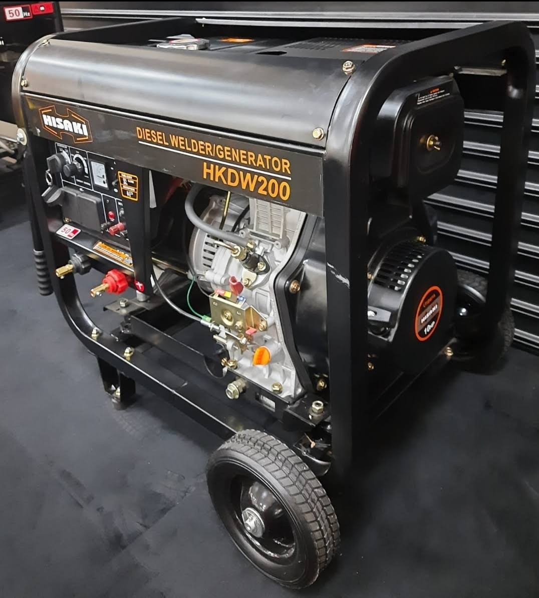 Hisaki 9.0Kva 2in1 Diesel Welding Generator