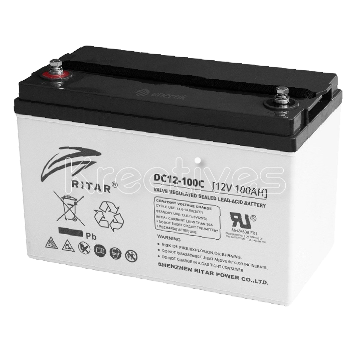 Ritar 12V 100Ah Lead Sealed maintenance free battery