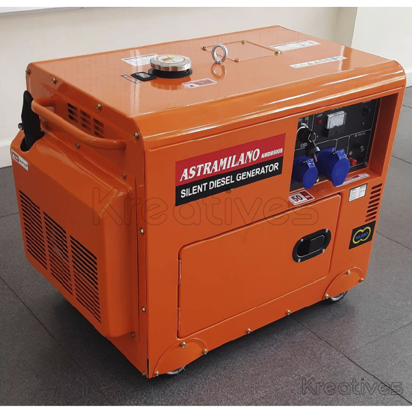 ASTRAMILANO  8.5kva Diesel Silent Generator Singe Phase