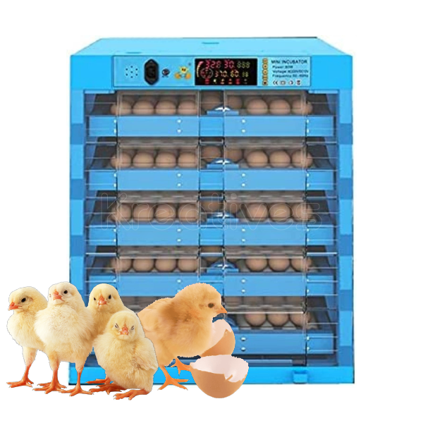 320 Chicken Incubator Solar/ Electric with Roller NFL-320 120Watts