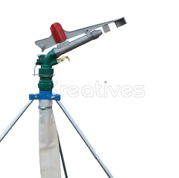 Rain Gun Sprinkler 50M Radius 2inch with Stand