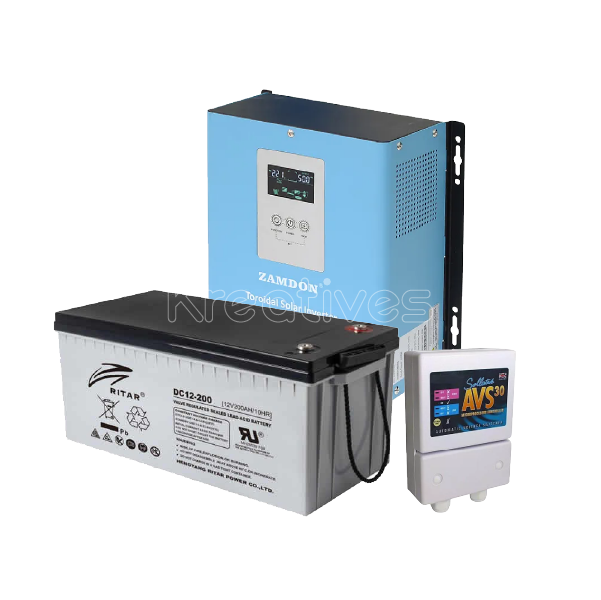 Zamdon 1.5kva 1500watts Home Backup System (No Solar Needed)