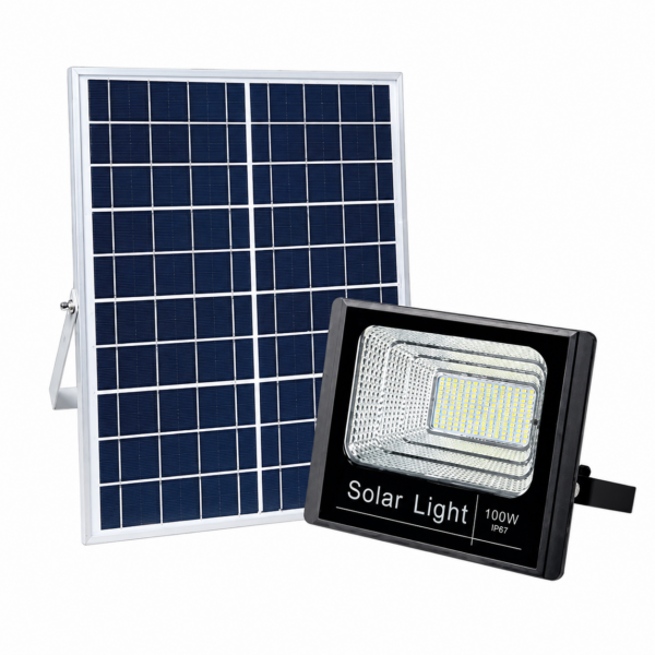 Fast Delivery Countrywide - 100W Solar Flood Light - 1 Year Free Service,100W Solar Flood Light