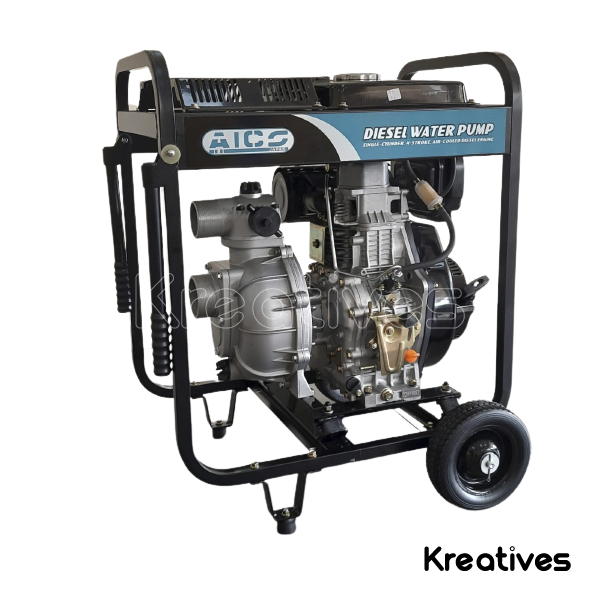 Aico ADP30HL 3Inch 100M Diesel High Pressure Water Pump with Wheels