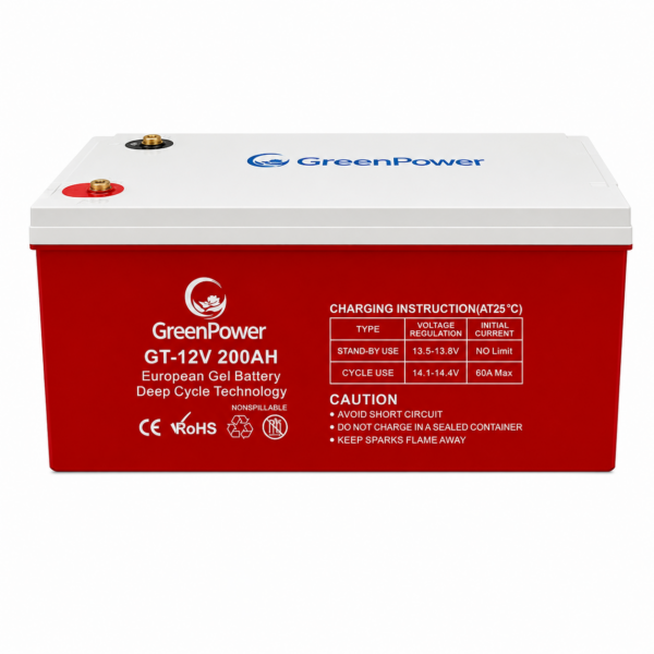 Green Power 200Ah 12V Gel - Buy Now