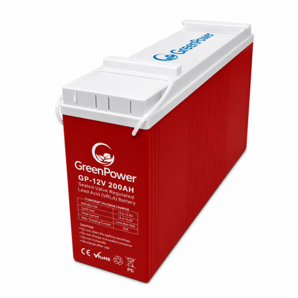 GreenPower 200Ah 12V Slim Gel - Shop Now