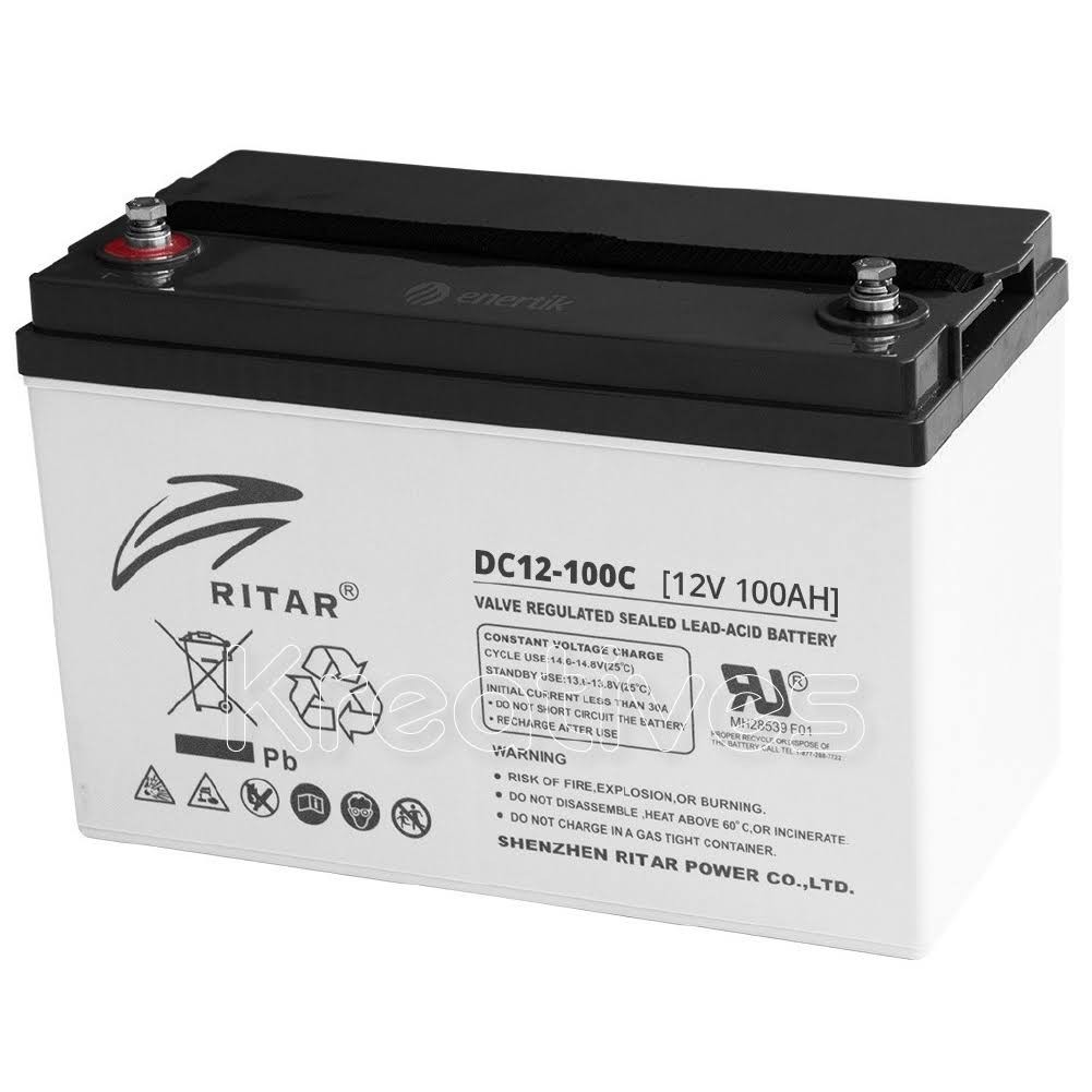 Deep Cycle Ritar GEL 12V 100AH Rechargeable battery