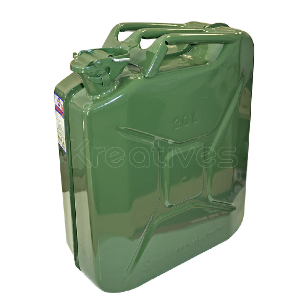 Metal Fuel Jerrycan 20 litres