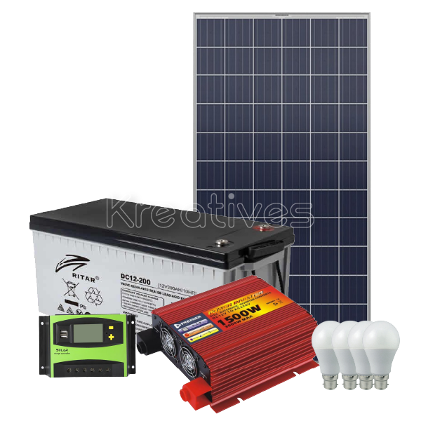 1500Watts Solar System Kits Complete