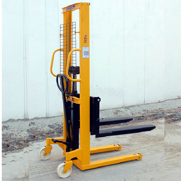 Lenhard Germany 1.5 Tonne Manual Hydraulic Stacker/Forklift – 24-Month Warranty