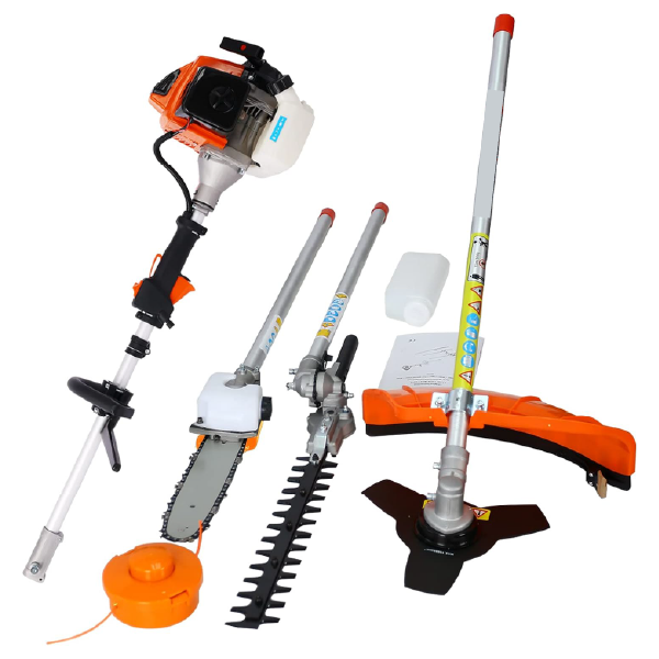 Lenhard Germany 4-in-1 Brush Cutter + Hedge trimmer + Power Saw 4-Stroke