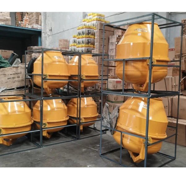 Lenhard Germany 500L Diesel Concrete Mixer FH-500-1 with 4 Wheels