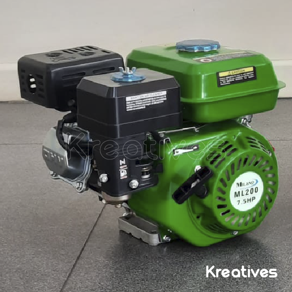 Milano Italia 6.5Hp Petrol Engine with Pulley