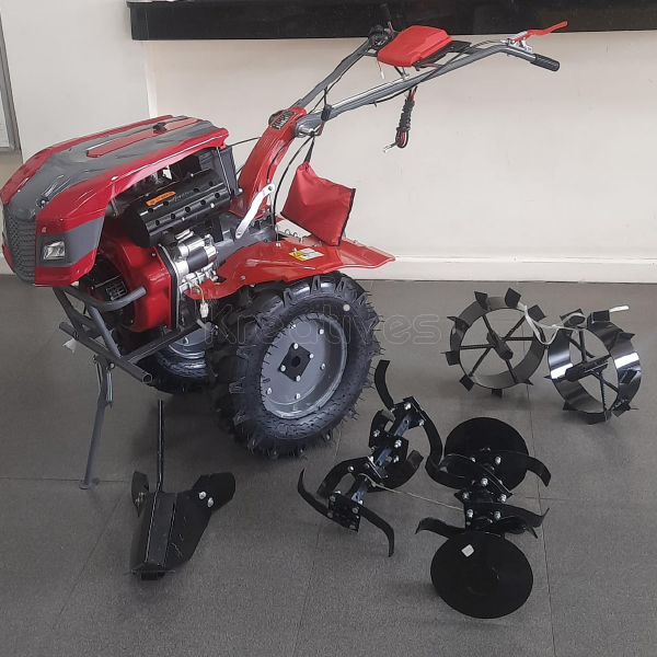 Jiadi JD Power Tiller Diesel Powered 16HP Engine with HeadLights + Accessories JD-1600D