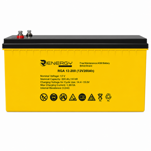 Renergy 200Ah 12V Deep Cycle - Order Now
