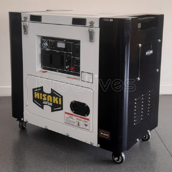 Hisaki Japan 10Kva Silent Diesel Generator with ATS