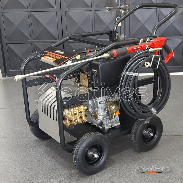 Hisaki Japan Diesel 3900PSI Keystart High Pressure Car wash Machine 18D35-10C