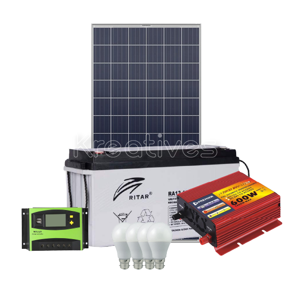 600Watts Solar System Kits Complete